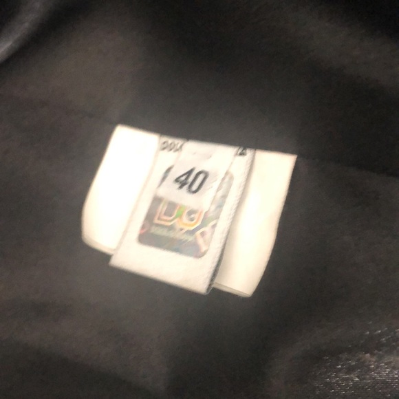 D&G | Dolce & Gabbana Black Leather Moto Jacket | Size 40 IT (US 4) - Picture 10 of 10